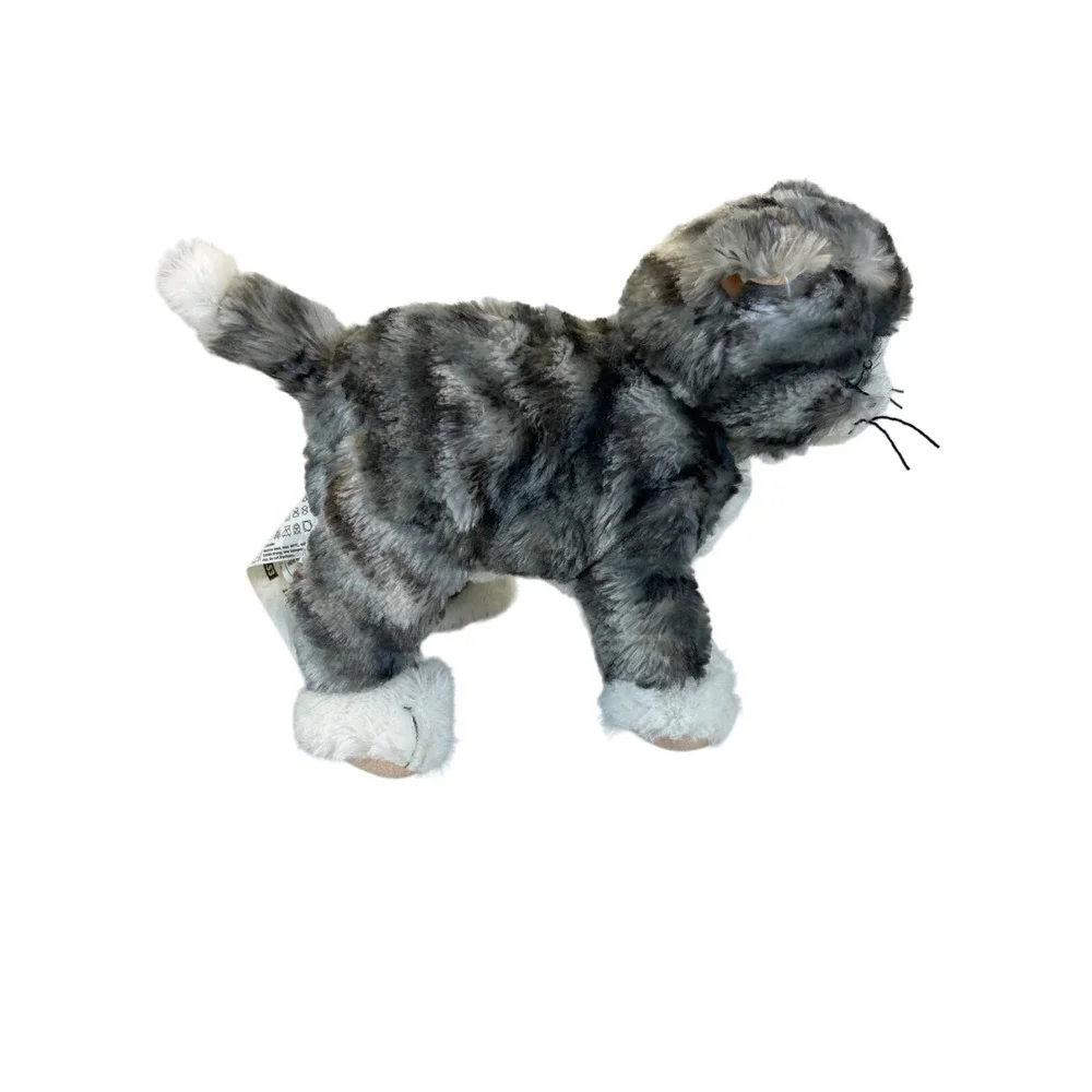 IKEA Lilleplutt Gray White Striped Cat‎ Kitten 10